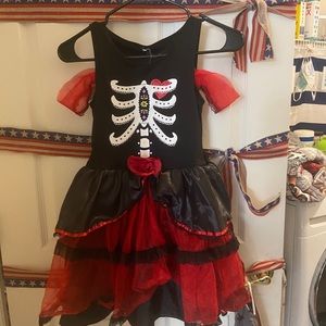 Sugar skull dress, size medium